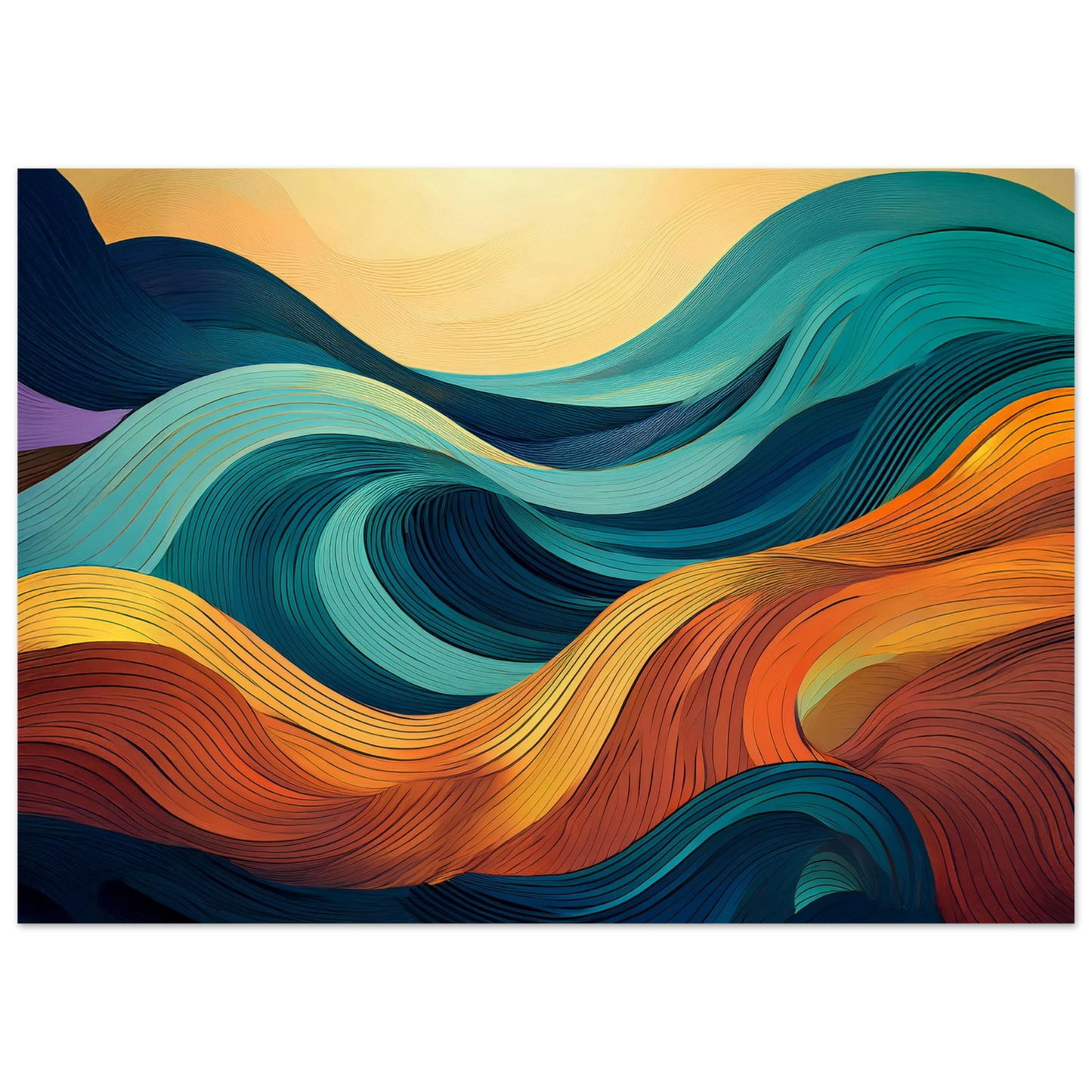 Waves - Poster - Arthena