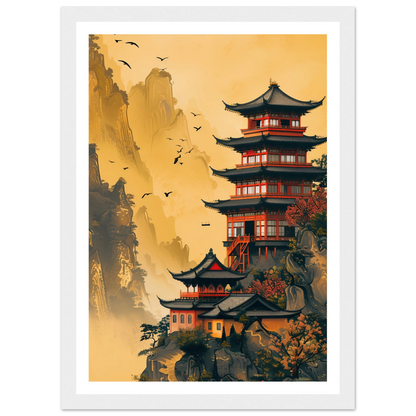 Temple of Tranquility - Poster - Arthena