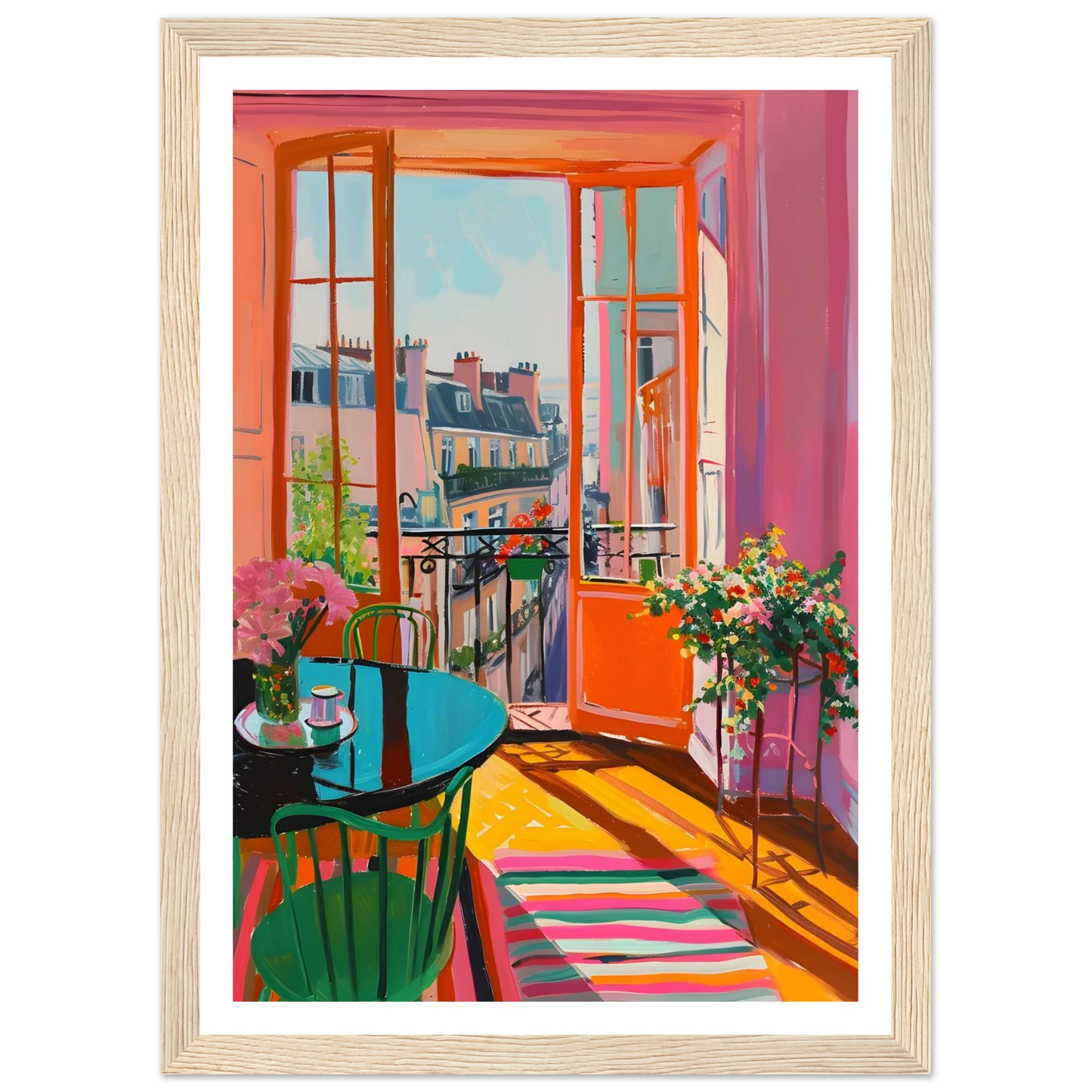 Parisian Morning View - Poster - Arthena