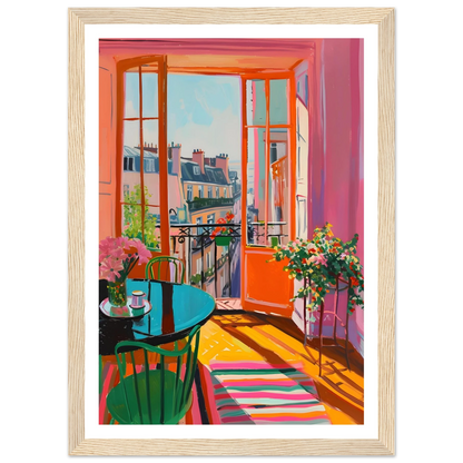 Parisian Morning View - Poster - Arthena