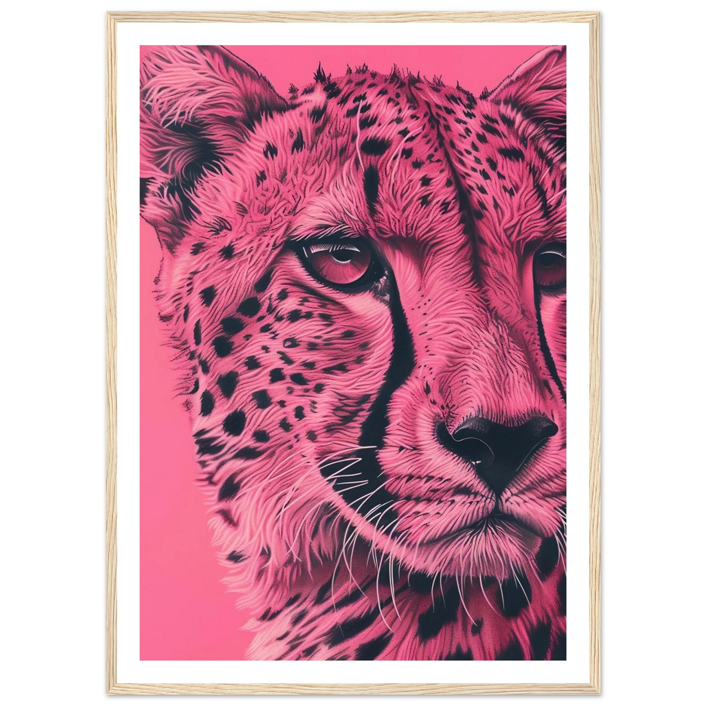 A Pink Cheetah - Poster - Arthena