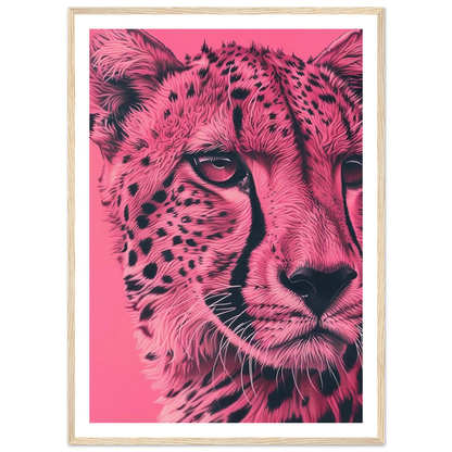 A Pink Cheetah - Poster - Arthena