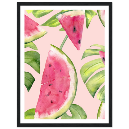 Watermelon Slices - Poster - Arthena
