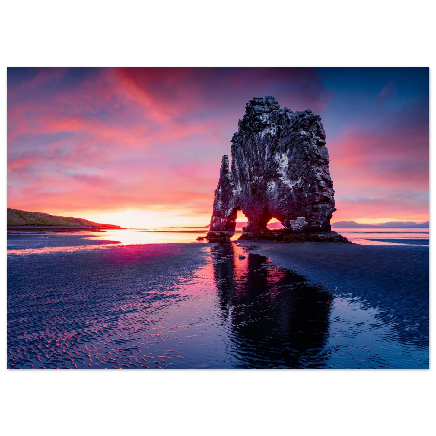 Rock of Fire and Sky - Poster - Arthena