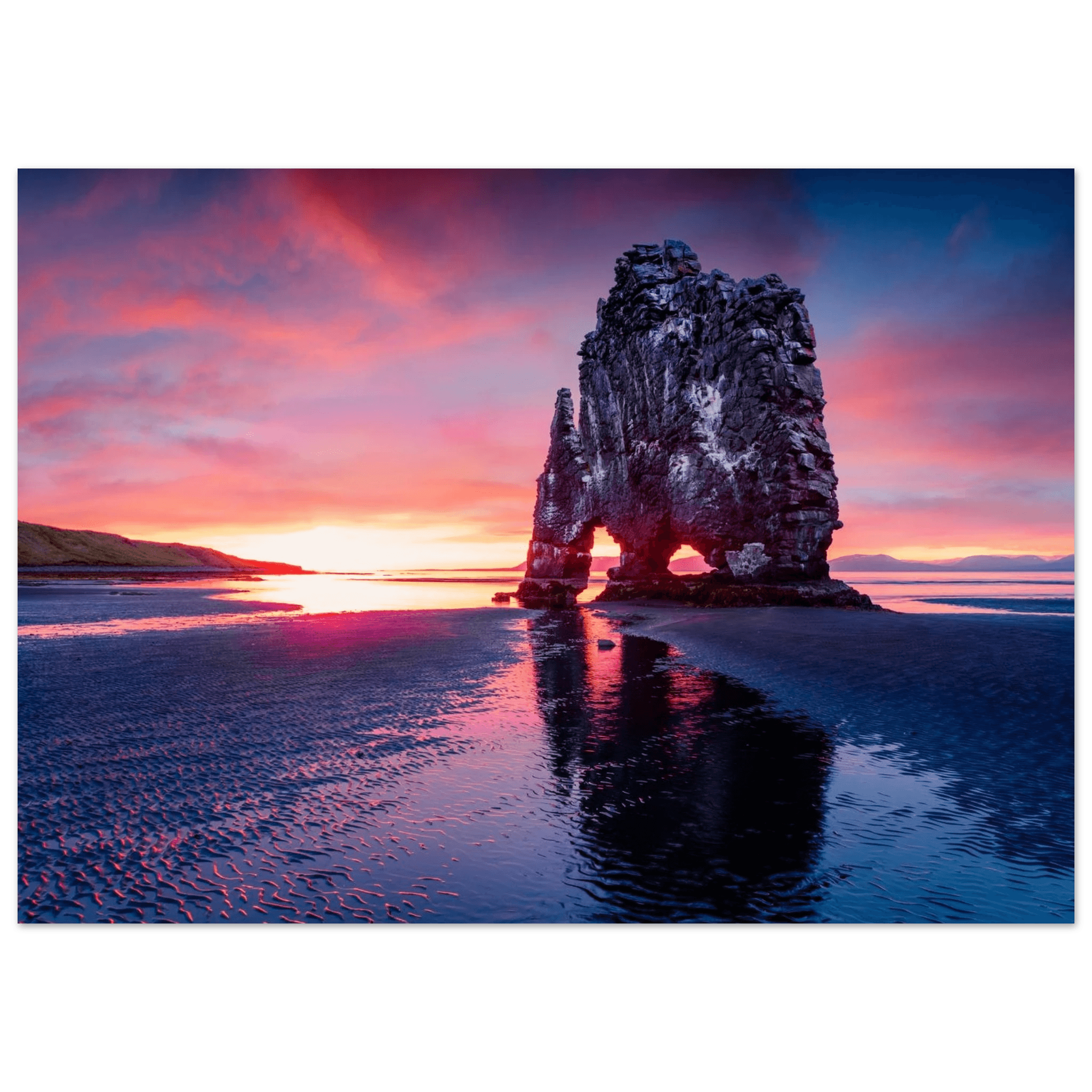 Rock of Fire and Sky - Poster - Arthena