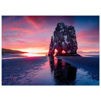 Rock of Fire and Sky - Poster - Arthena