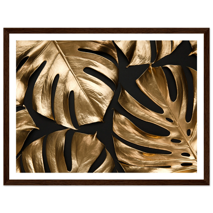 Monstera Luxe - Poster - Arthena