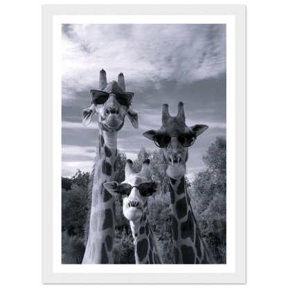 A Sunny Day to be a Giraffe - Poster - Arthena