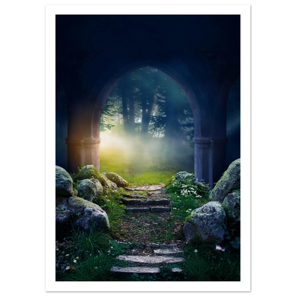 Portal to Tranquility - Poster - Arthena