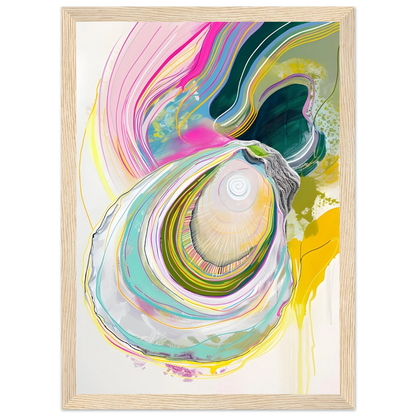 Colorful Oyster - Poster - Arthena