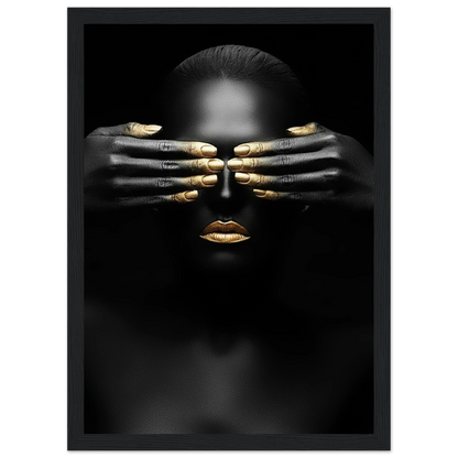 Vision in Gold - Poster - Arthena