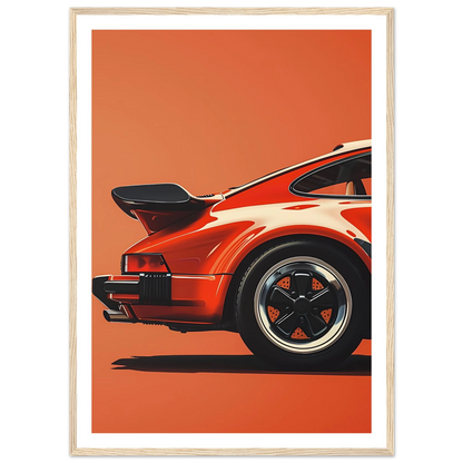 Retro Car - Poster - Arthena