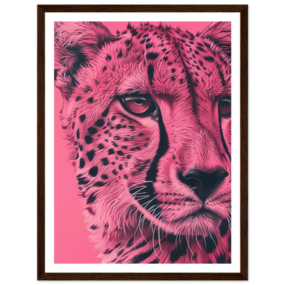 A Pink Cheetah - Poster - Arthena