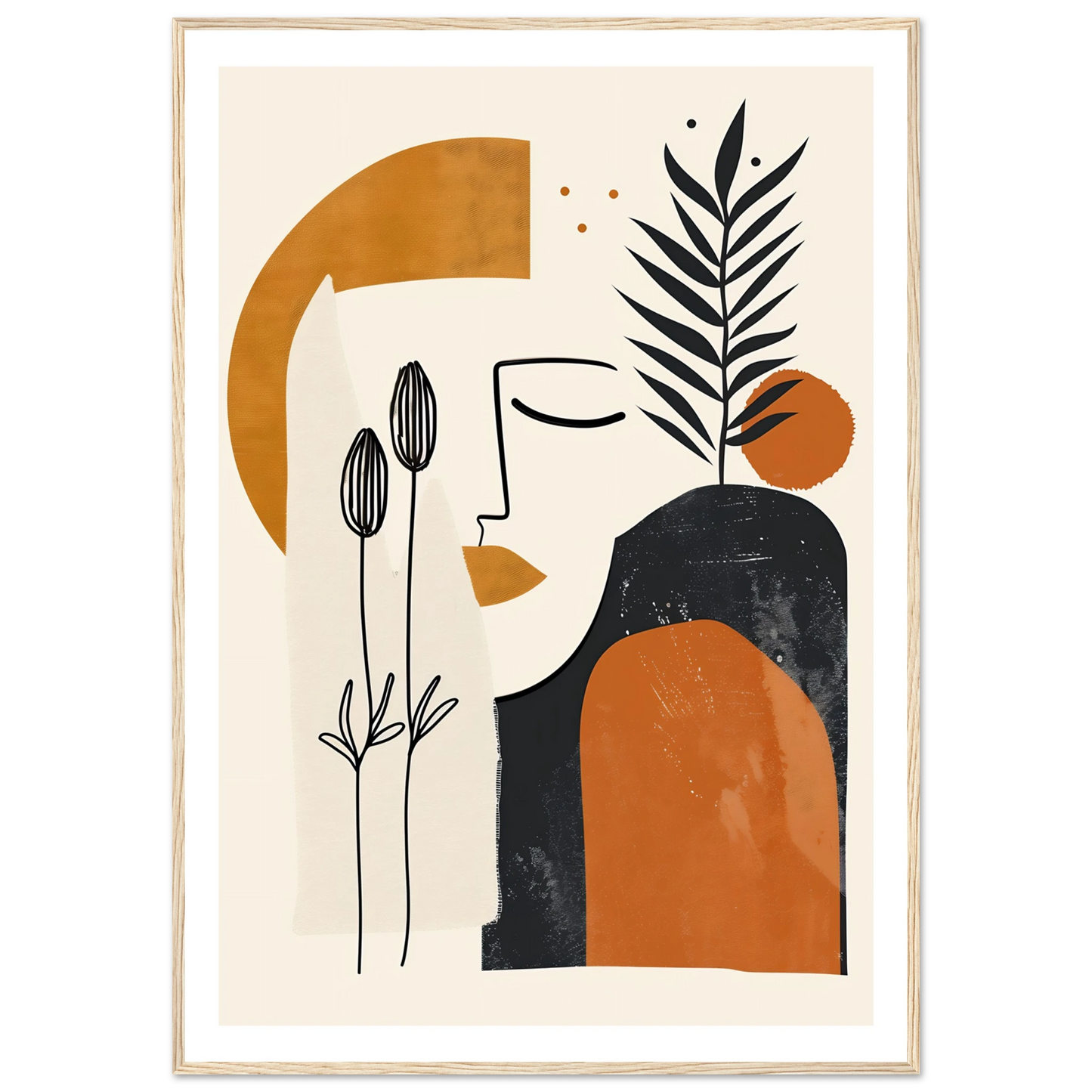 Harmony in Lines - Poster - Arthena