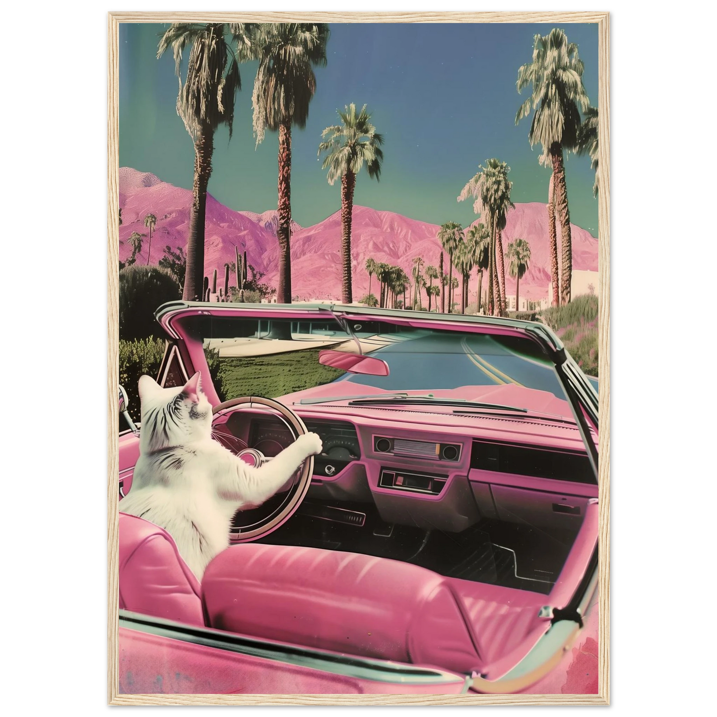 Feline Dreams - Poster - Arthena