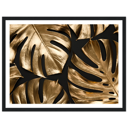 Monstera Luxe - Poster - Arthena