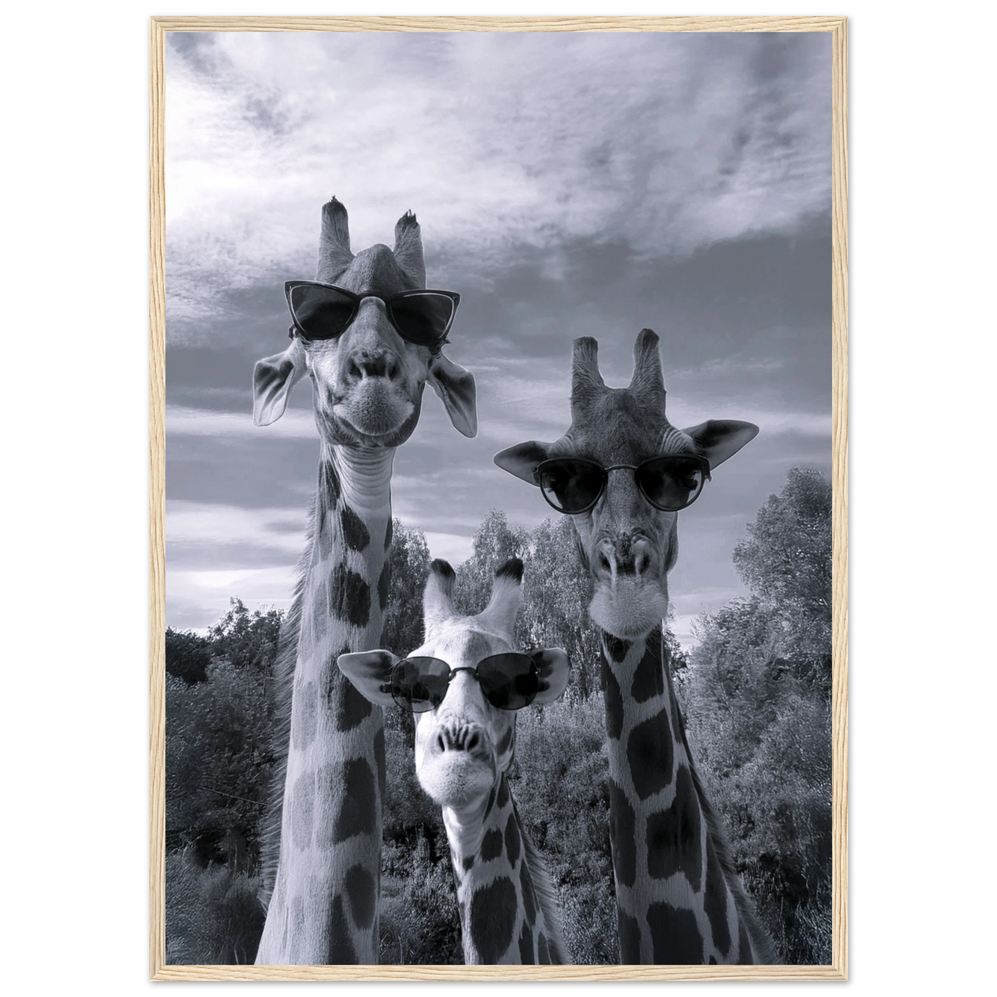 A Sunny Day to be a Giraffe - Poster - Arthena