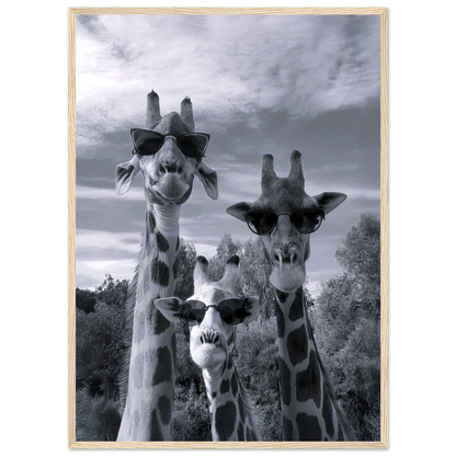 A Sunny Day to be a Giraffe - Poster - Arthena