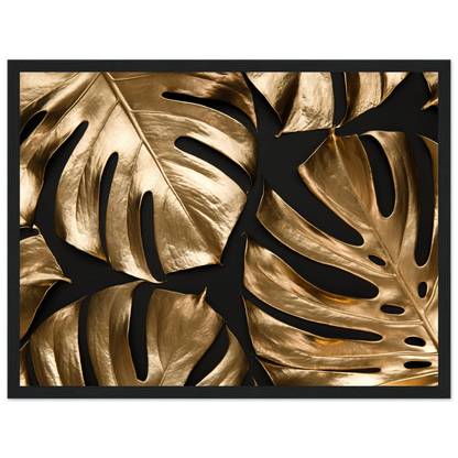 Monstera Luxe - Poster - Arthena