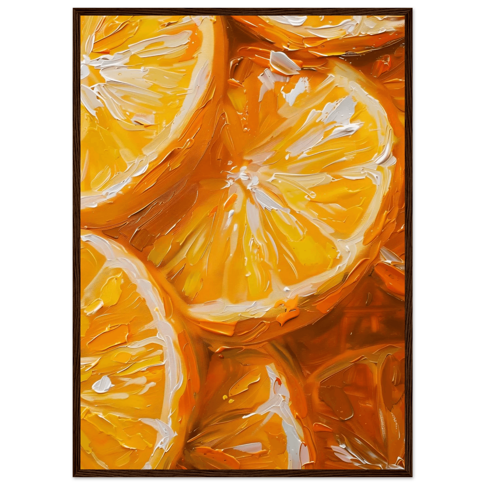 Slices of Orange - Poster - Arthena