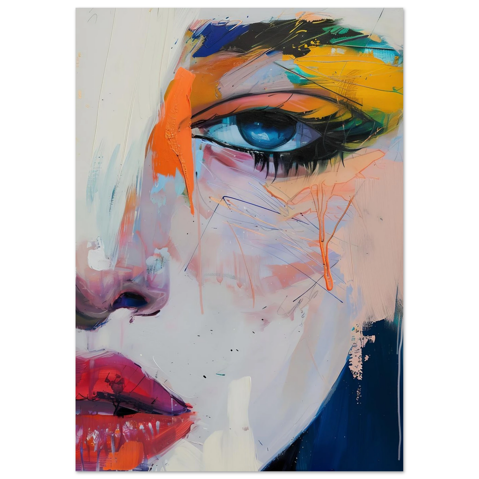 The Soul Through The Eyes - Poster - Arthena