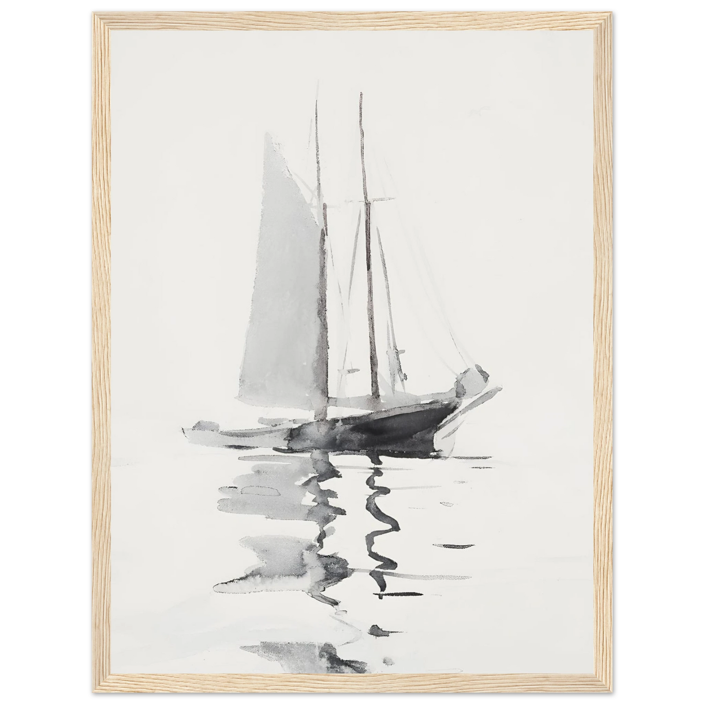 Abstract boat - Poster - Arthena