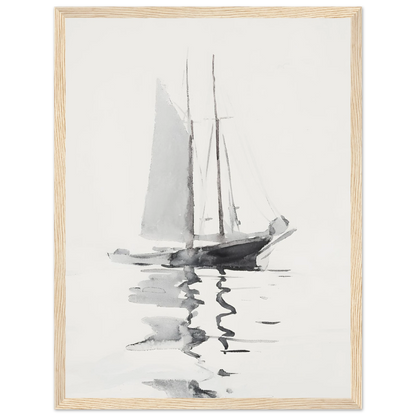 Abstract boat - Poster - Arthena