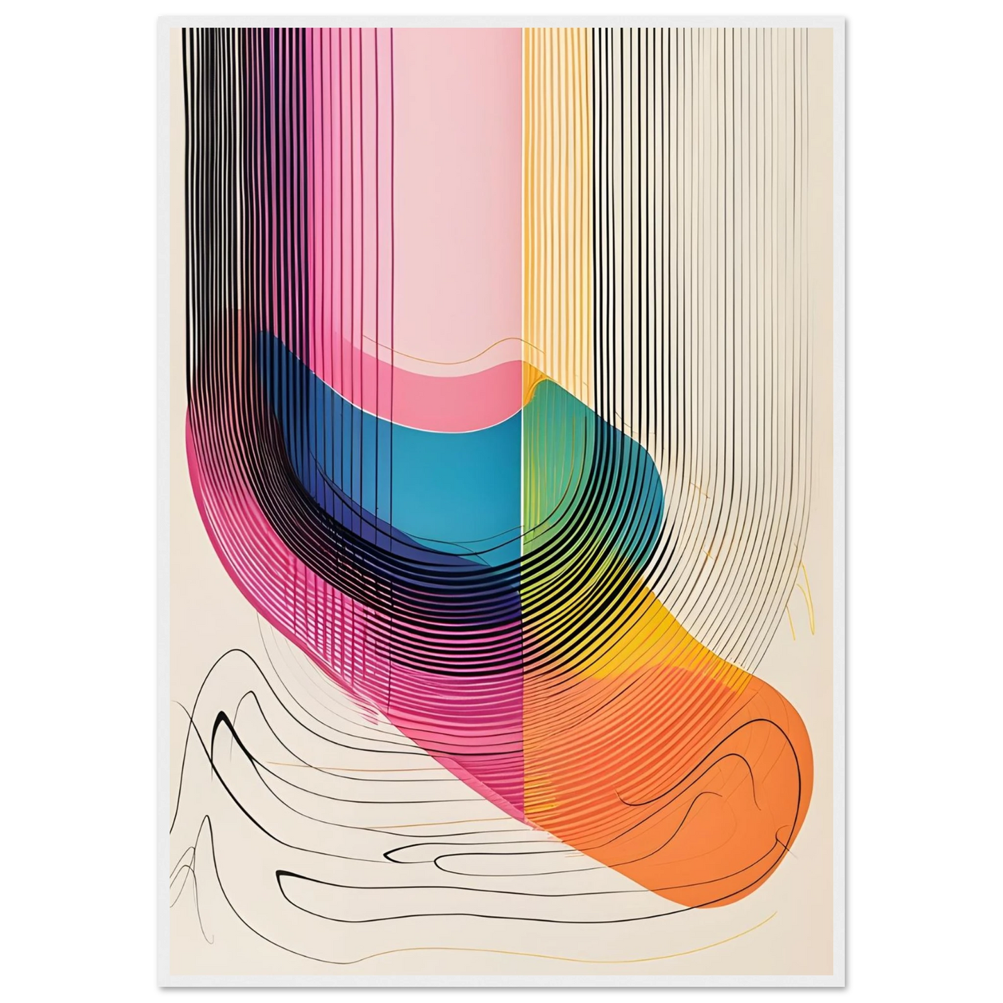 Vibrations of Color - Poster - Arthena