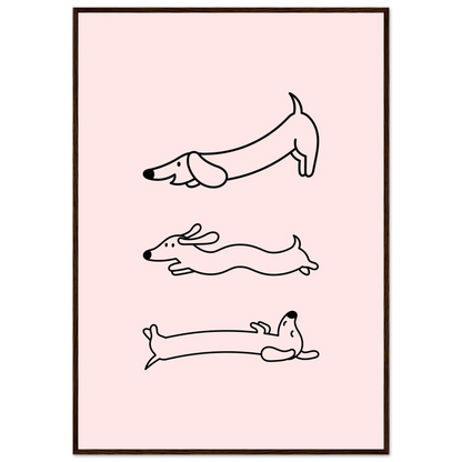 Happy Wienerdog - Poster - Arthena