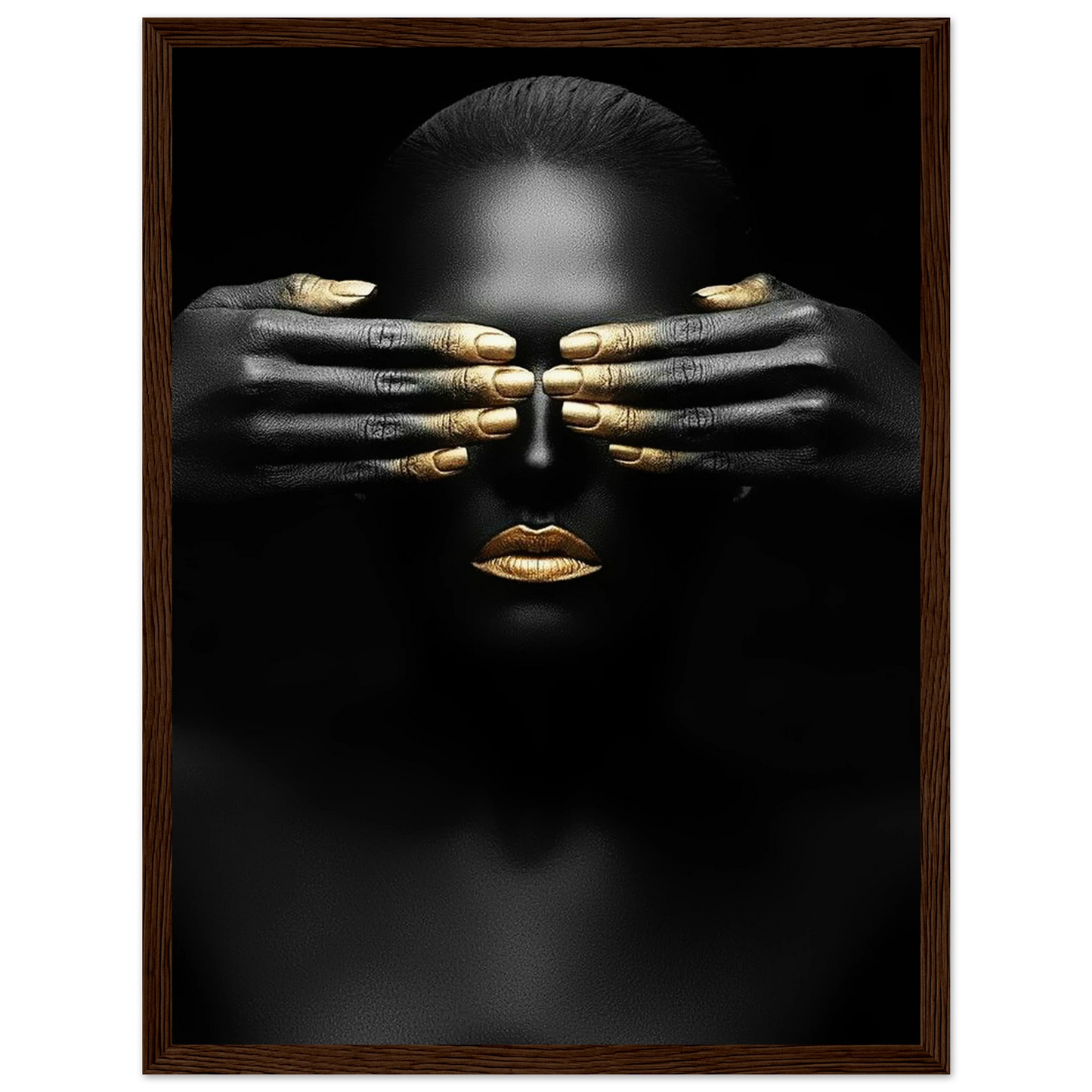 Vision in Gold - Poster - Arthena