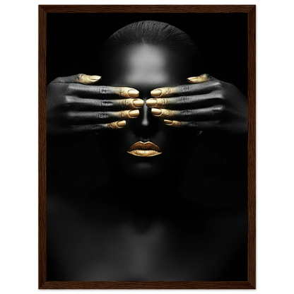 Vision in Gold - Poster - Arthena