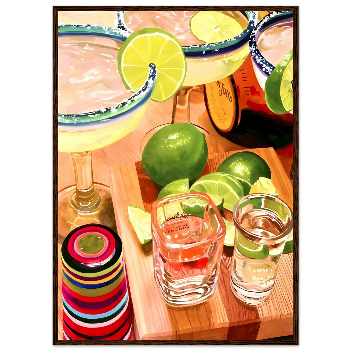 Fiesta in a Glass - Poster - Arthena