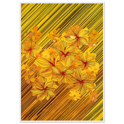 Golden Blossoms - Poster - Arthena