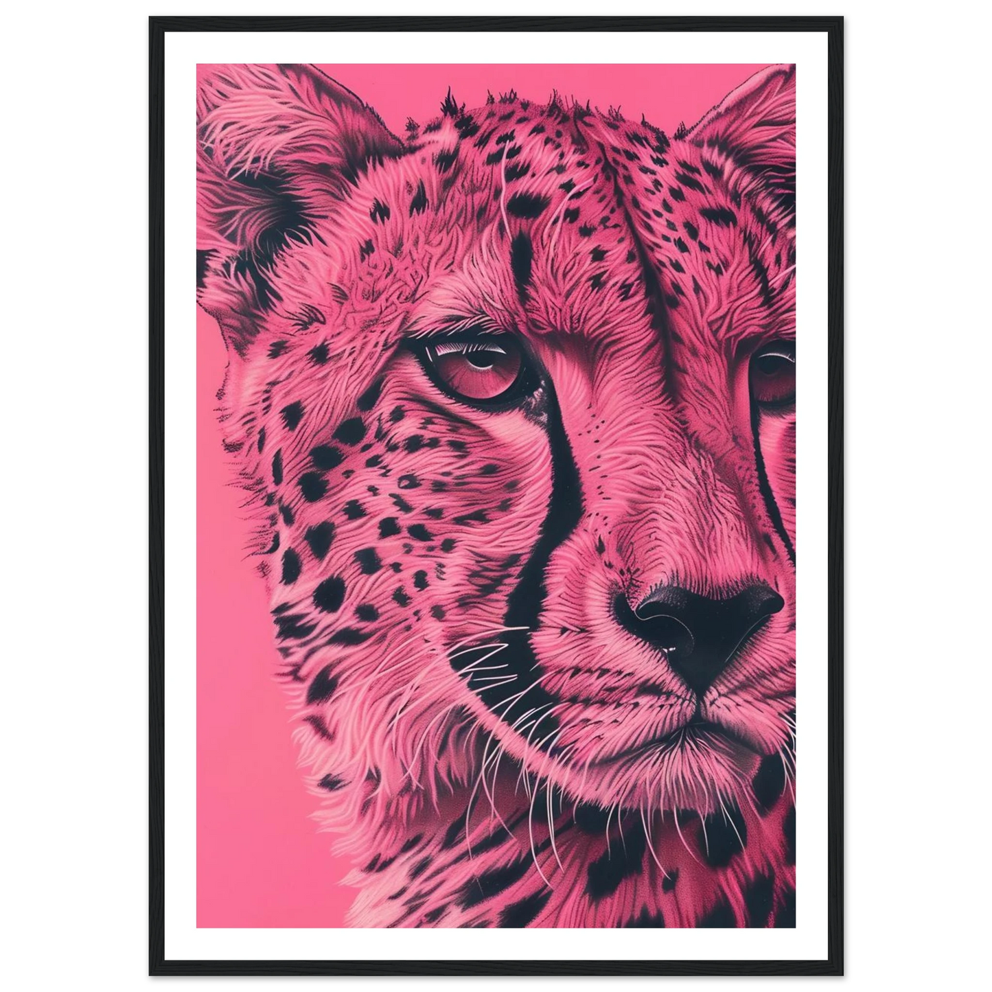 A Pink Cheetah - Poster - Arthena