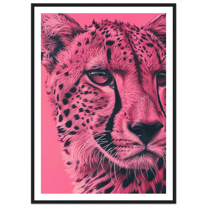 A Pink Cheetah - Poster - Arthena