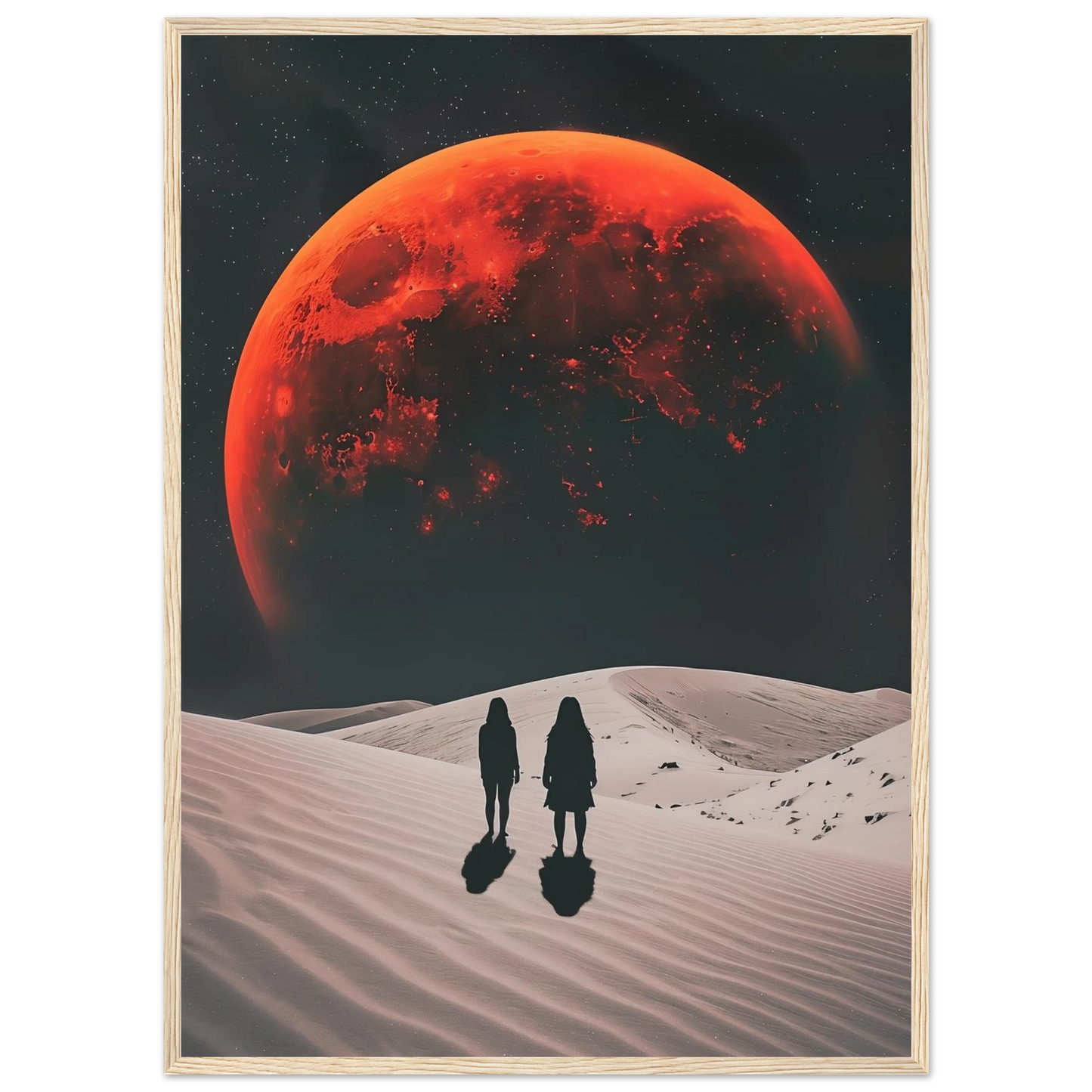Two Gazes Towards the Unknown - Poster - Arthena