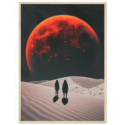 Two Gazes Towards the Unknown - Poster - Arthena