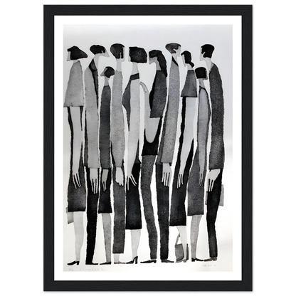 Silent Crowd - Poster - Arthena