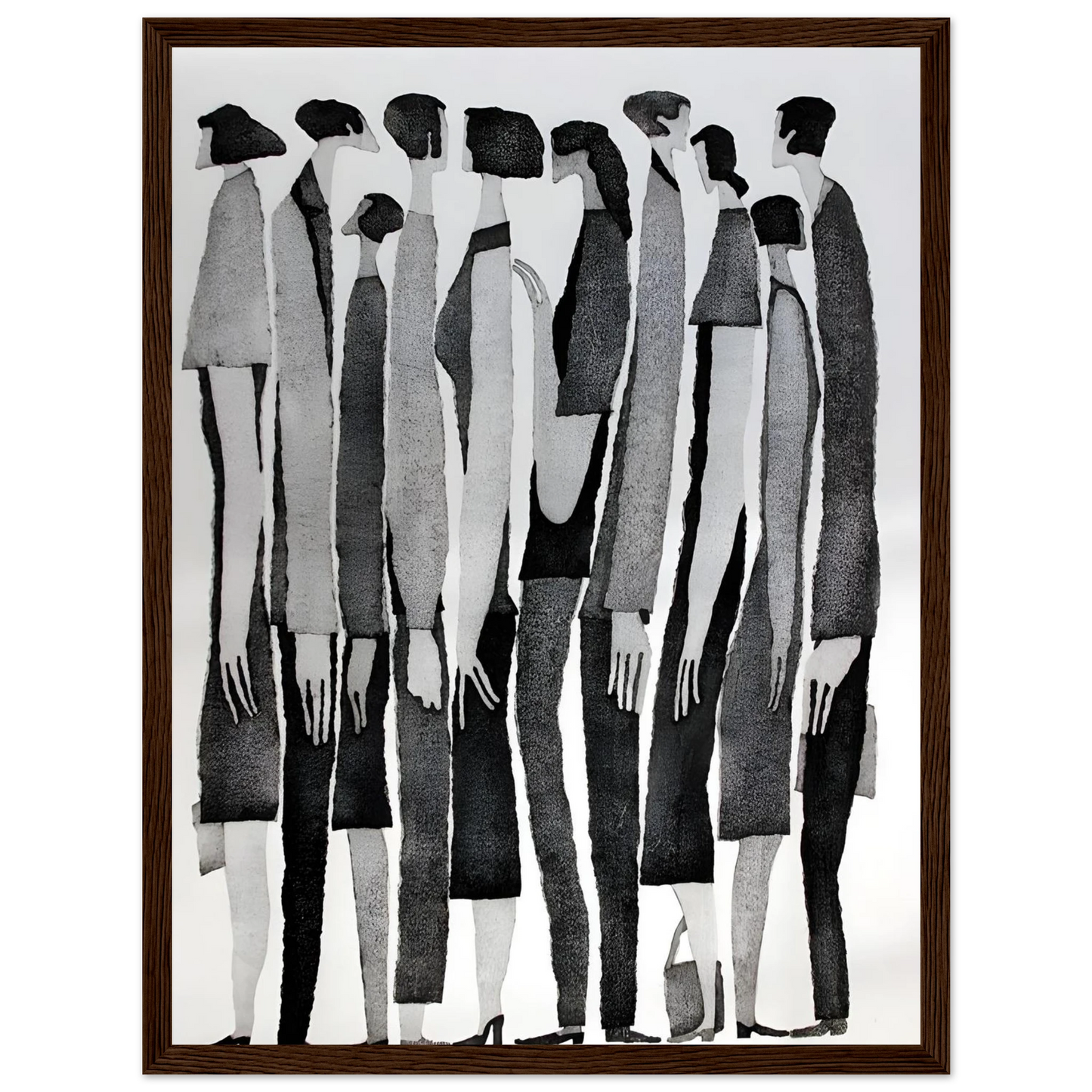 Silent Crowd - Poster - Arthena
