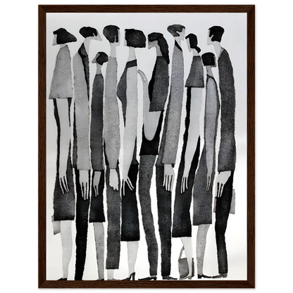 Silent Crowd - Poster - Arthena