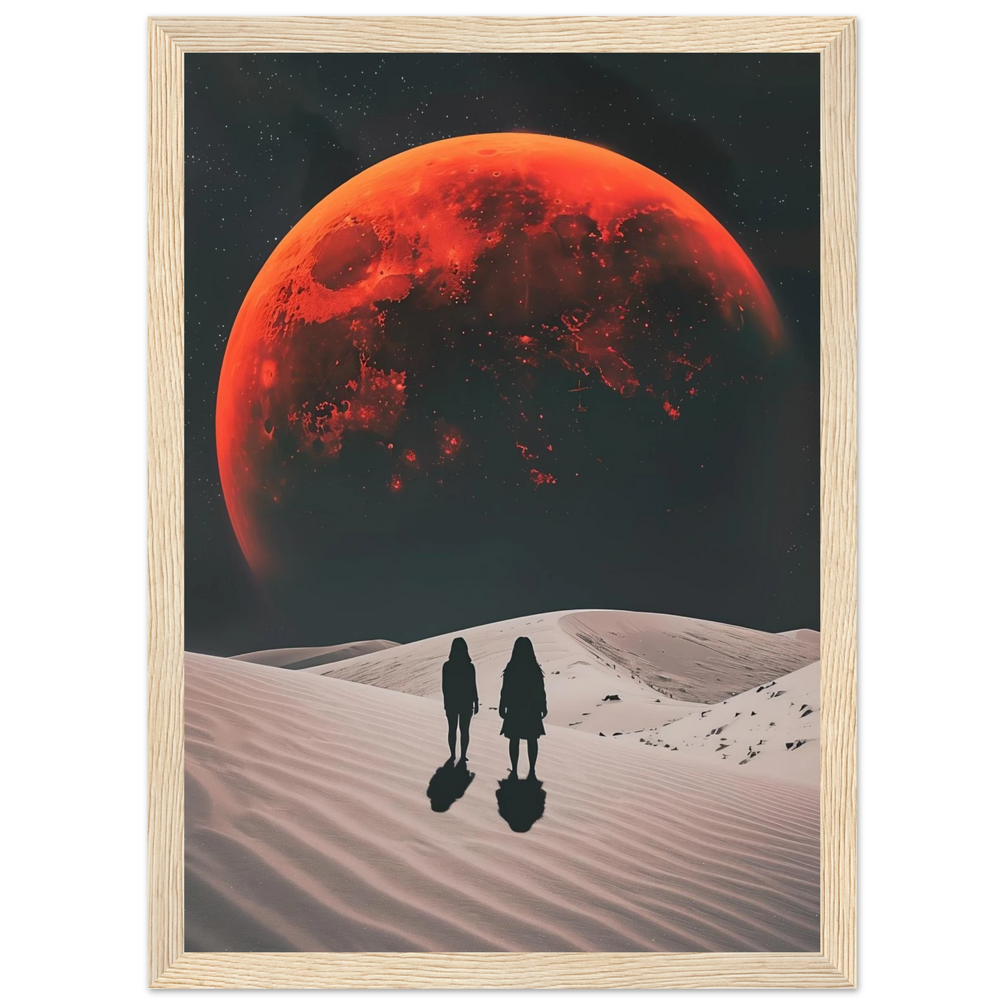 Two Gazes Towards the Unknown - Poster - Arthena