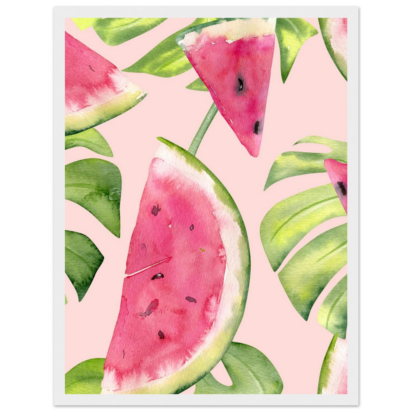 Watermelon Slices - Poster - Arthena