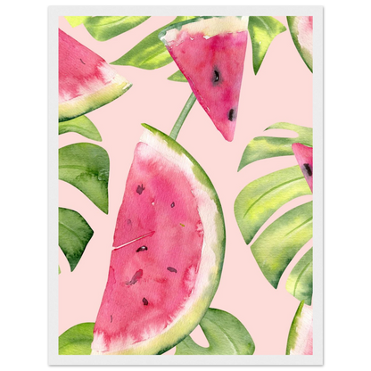 Watermelon Slices - Poster - Arthena