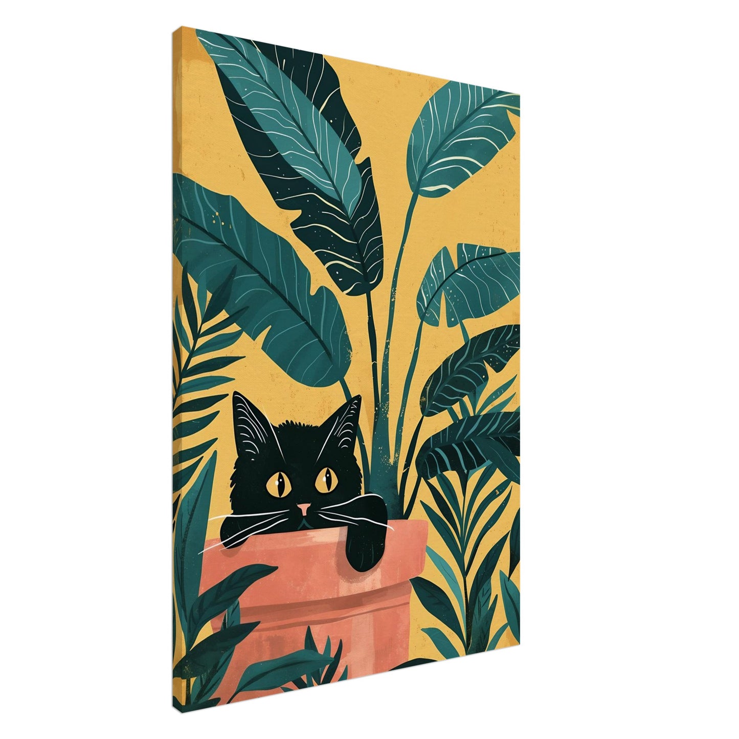 Hidden Paws - Canvas - Arthena