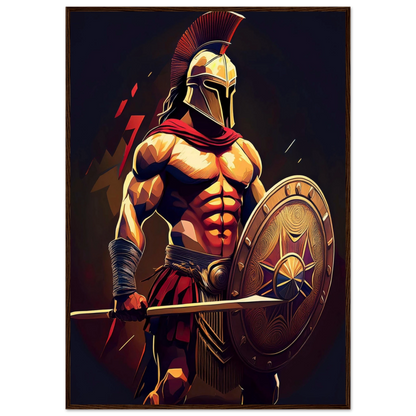 Spartan Warrior - Poster - Arthena