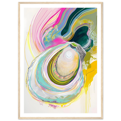 Colorful Oyster - Poster - Arthena