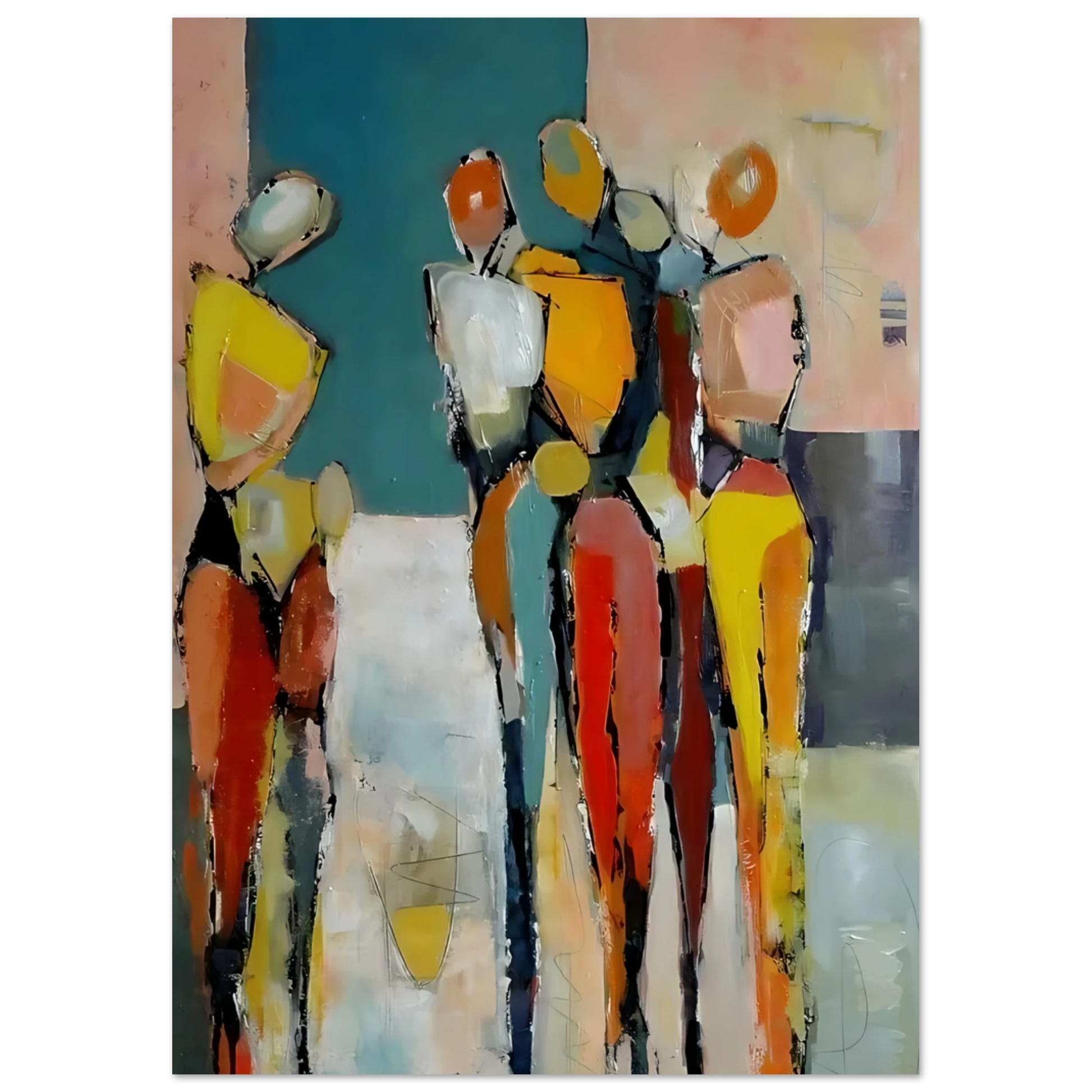 Movement in Company - Poster - Arthena