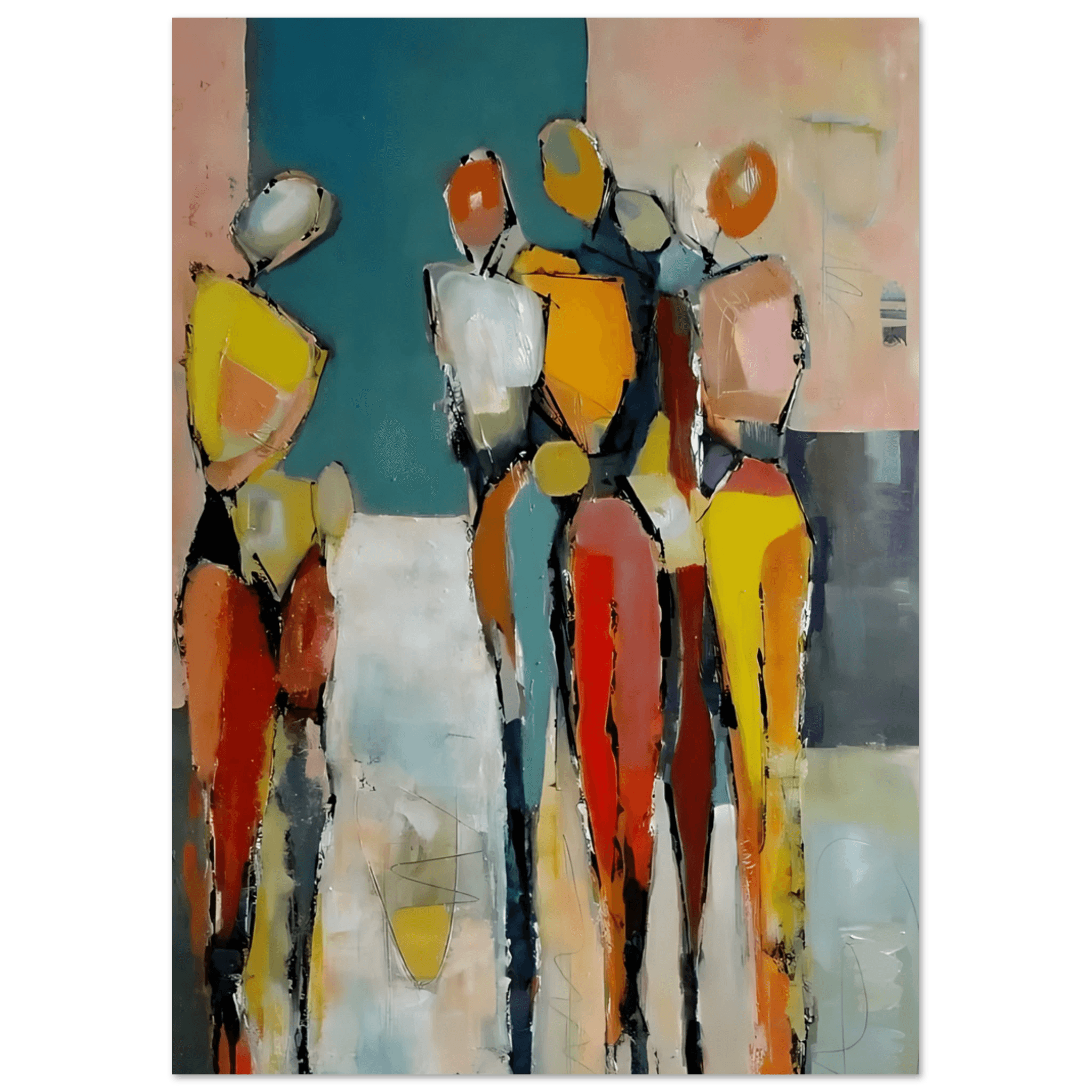 Movement in Company - Poster - Arthena