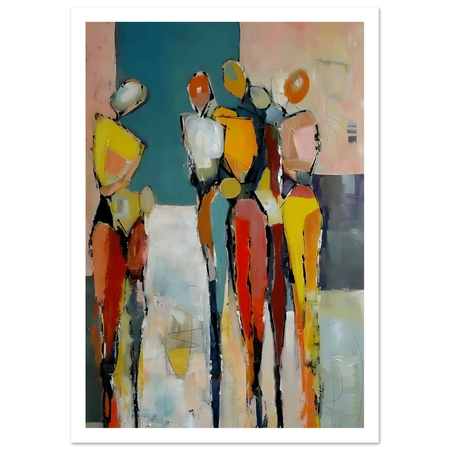 Movement in Company - Poster - Arthena