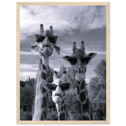 A Sunny Day to be a Giraffe - Poster - Arthena